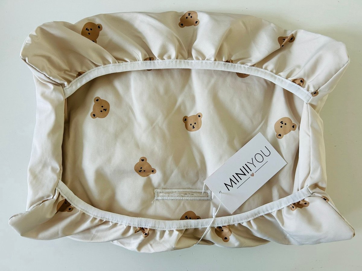 Stoelverkleiner Kinderstoel – Compatibel met Stokke Tripp Trapp – Waterbestendige Kussenset – Beertjes Print – foto 6