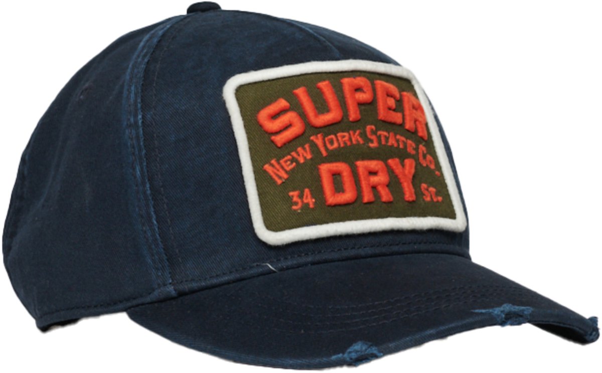 Superdry Graphic Truckercap Blauw