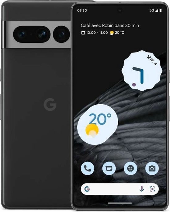 Google Pixel 7 Pro - Smartphone - 256GB - OLED-scherm Google Pixel 7 Pro - Smartphone - 256GB - OLED-scherm