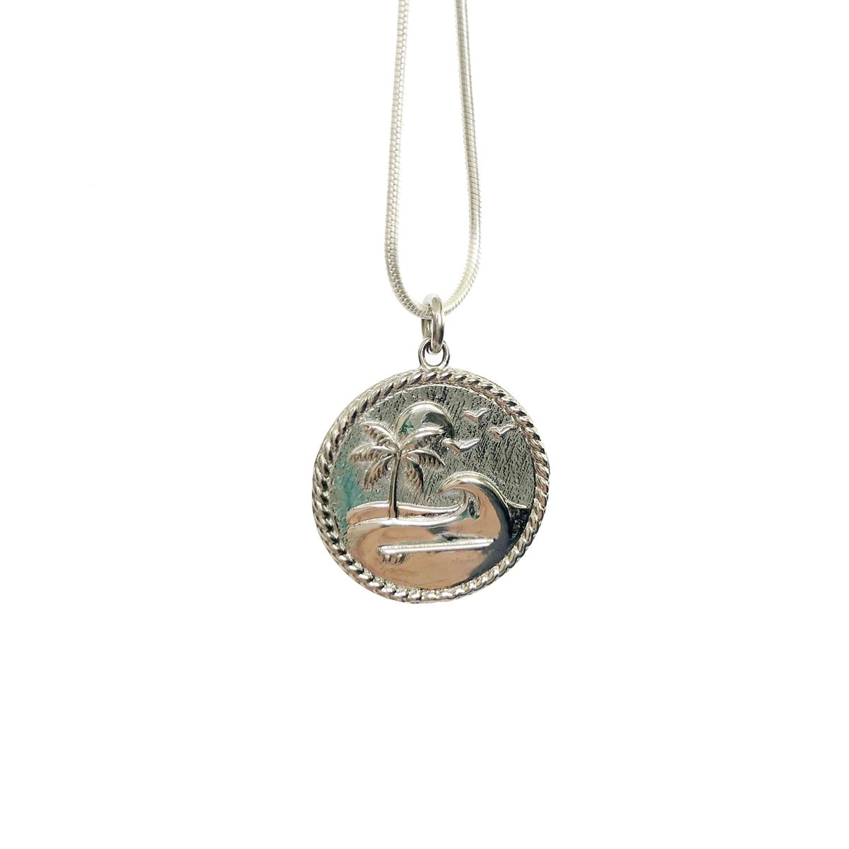 Laguna Treasures Jewellery - Ketting Oceaan Island Vibes - Zilver - Verguld - snake ketting - Halsketting - Sieraden - Surf