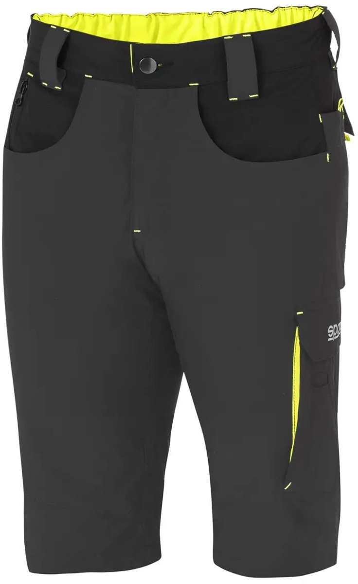 Sparco Korte Werkbroek Tech Zomer - blauw-oranje - Maat - l