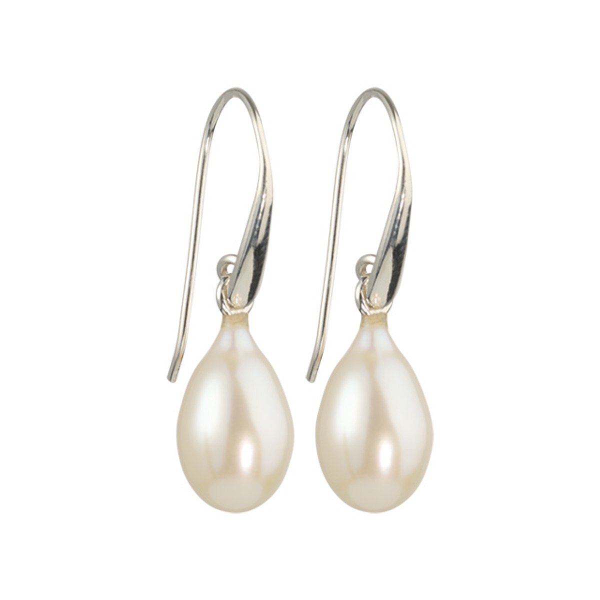 I'M ME JEWELLERY - oorbellen - parels - 925 sterling zilver - pareldruppels
