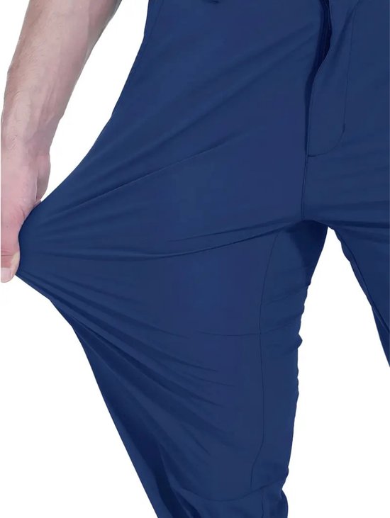 Bovista Golfbroek Heren - Golfkleding - Golfen - Golf Accessoires - Nette Pantalon - Blauw M - Maat 48 van Bovista — afbeelding 4