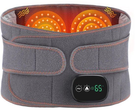 Rug Massage Band - Infrarood Verwarming - Warmte Massage - - Rug - €56,95
