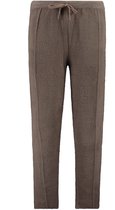 Courier Atelier Fluffy Dames Lounge Broek Taupe - Joggingsbroek Dames - Dames Broeken - Fluffy Joggingsbroek - Huispak - Ultra Zacht - Kerst Broek - Winterbroeken Dames