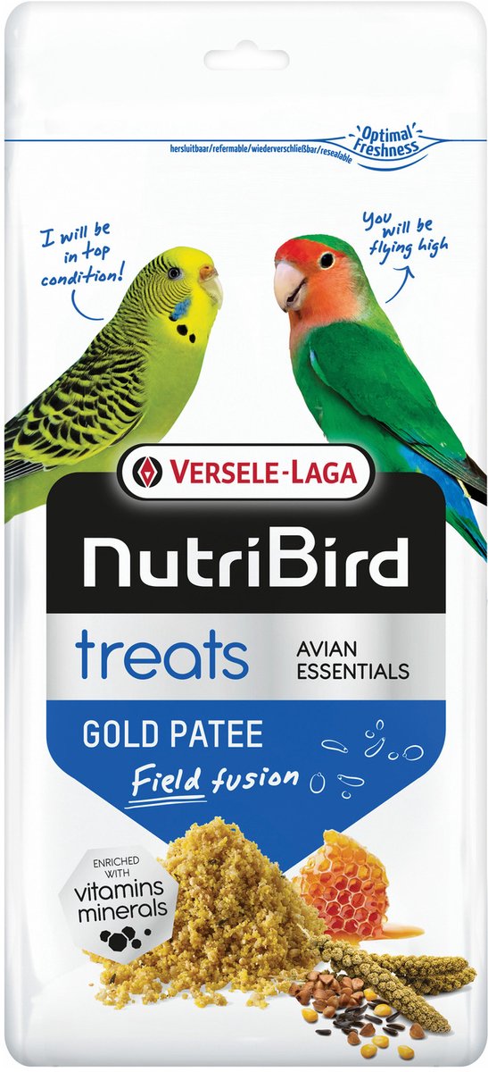 Versele-Laga Nutribird Treats Gold Patee Field Fusion - Vogelvoer - 250 g