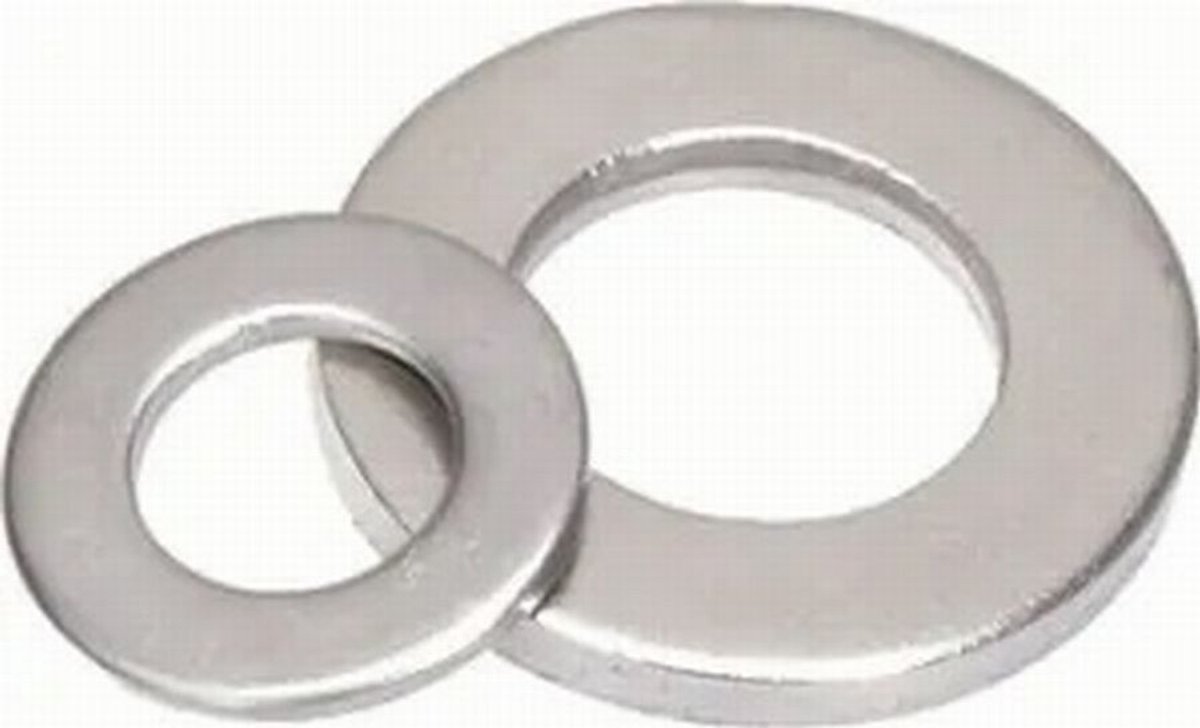 Sluitring. M5.Roestvrijstaal-A2. 60 stuks Ringen. Homefix.
