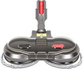 Nifkos Mop Dweil geschikt voor Dyson Steelstofzuiger - Mondstuk Accessoires Opzetstuk & Dweilsysteem voor V7 / V8 / V10 / V11 / V15 series - Vloerwisser en Vloermop - Nat & Droog - Inclusief 2 dweilmops