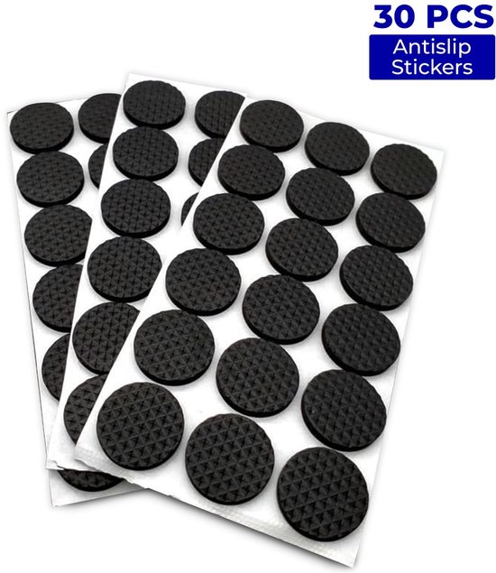 LouMaxx Anti-slip pads zelfklevend | antislip pads 19 mm | antislip meubelstoppers met extra sterke grip - set van 24 viltglijders rubberen noppen in bruin LouMaxx Anti-slip pads zelfklevend | antislip pads 19 mm | antislip meubelstoppers met extra sterke grip - set van 24 viltglijders rubberen noppen in bruin