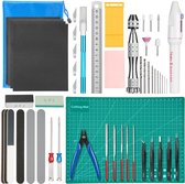 Set Outils de Modélisme de modèles YONO avec tapis de découpe - Kit de Hobby pour modèles Gundam - XL