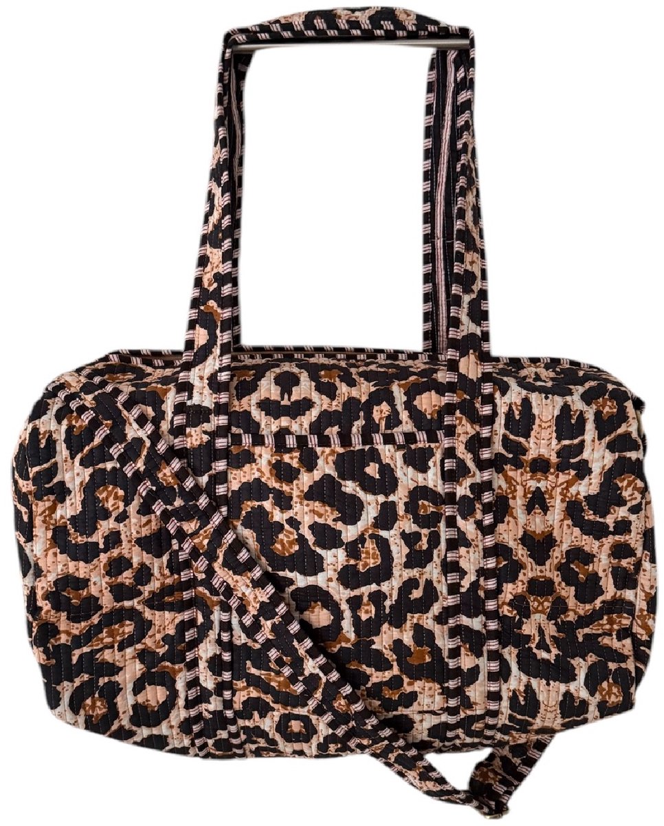 Weekendtas / Reistas Kantha Panter 49x33 cm