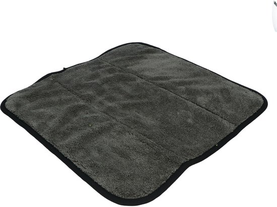 Chiffon Valma microfibre, côté gris visible.