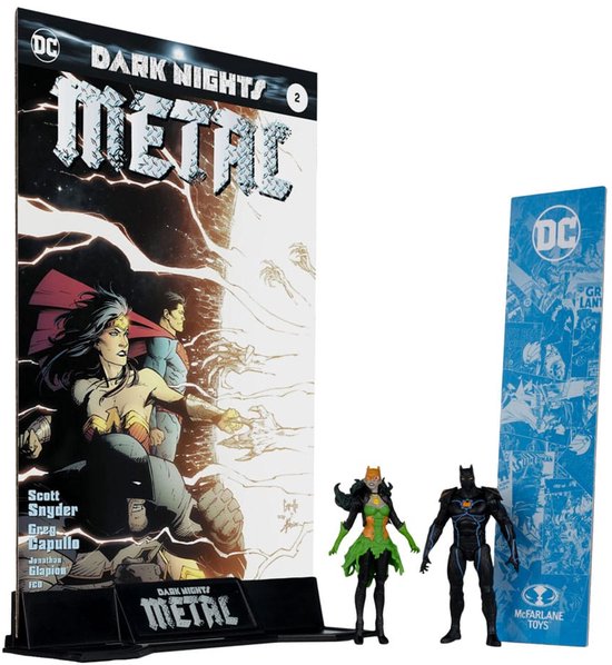 McFarlane Toys DC Direct Page Punchers Action Figure 2-Pack Batman of Earth-44 & Batman of Earth-11 (Dark Nights: Metal) 8 cm Action Figuur