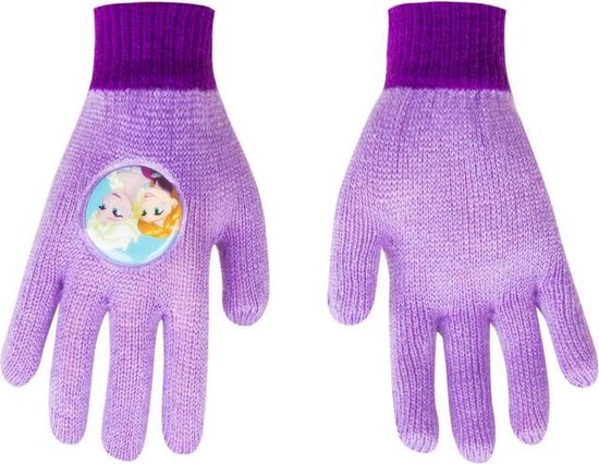 Handschoenen kind - Frozen - Meisjes - Winter - Paars - Disney Frozen |  bol.com