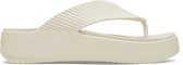Sandales pour femmes Crocs Getaway Groove Platform Flip pour femme - Grès - Pointure 41/42
