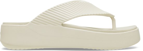 Sandales pour femmes Crocs Getaway Groove Platform Flip pour femme - Grès - Pointure 41/42