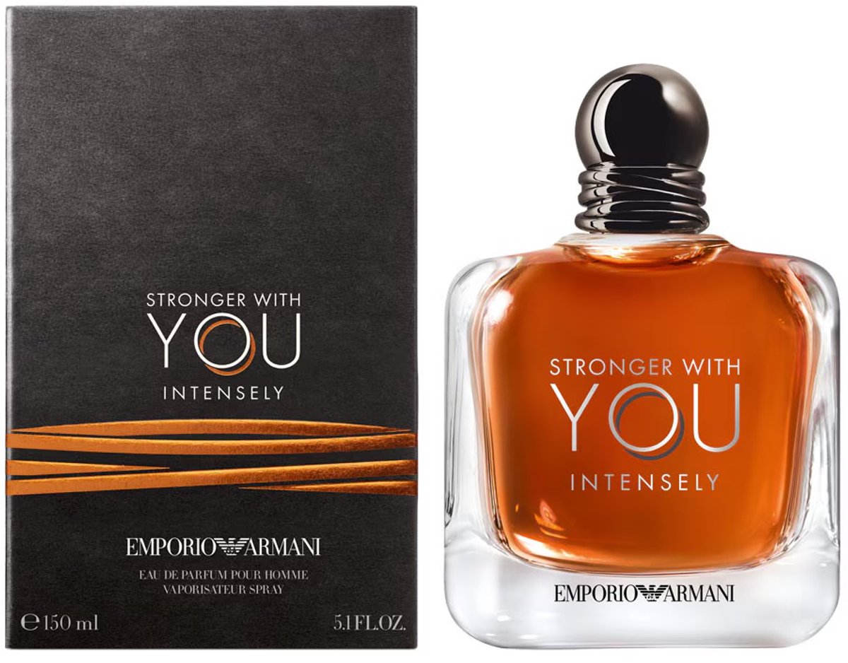 Emporio Armani Stronger with You Intensely Eau de Parfum - Herengeur - 150 ml – foto 3