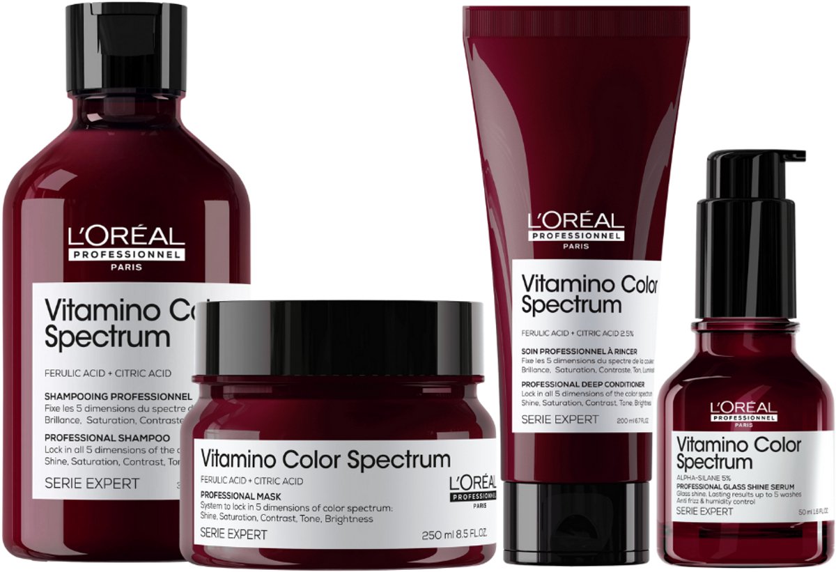 L'Oreal SE Vitamino Color Spectrum Deluxe Set - 300+250+200+50ml