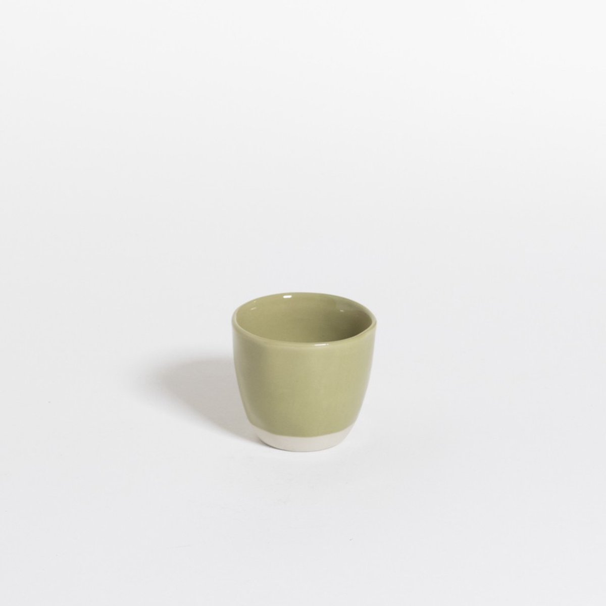 The Table | Atelier - Espressokopje - Pear - lichtgroen - handgemaakt espressomok - 65 ml
