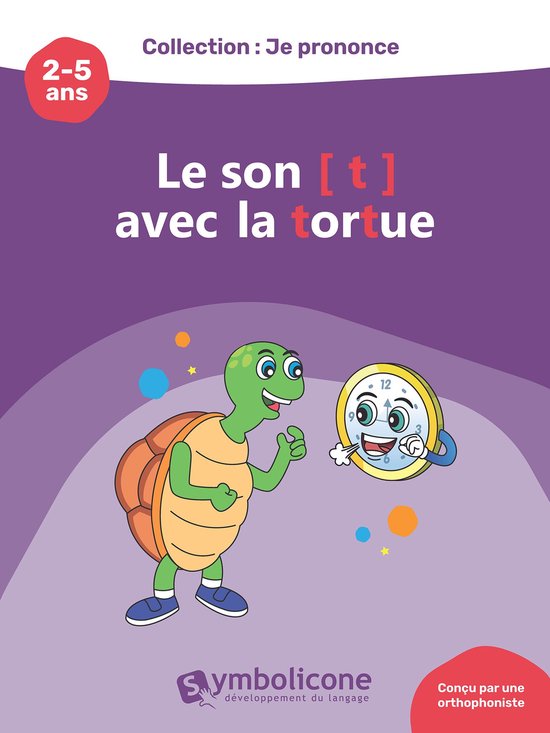 Je prononce le son [t] avec Tutu la tortue - cover