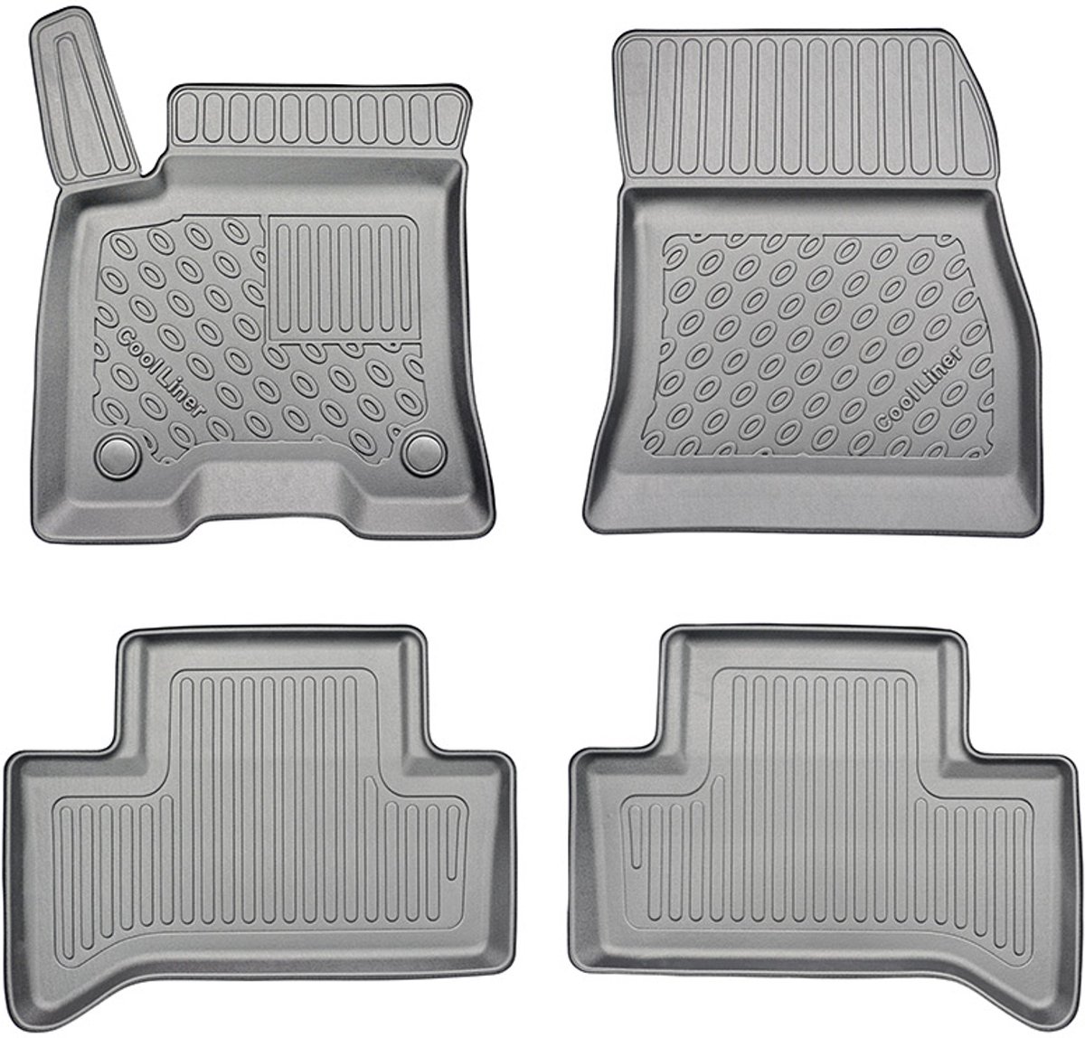 Rubbermatten Mercedes EQA 2021-heden (complete set) - 3D Schaalmatten