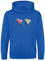 Hingly Hooded sweater Buurman & Buurman Kobalt Wandel 12-13