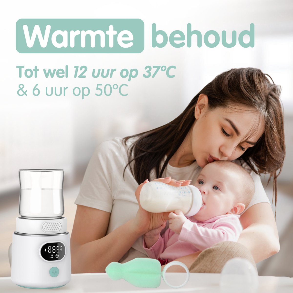 We Flow Draagbare Flessenwarmer thumbnail 4