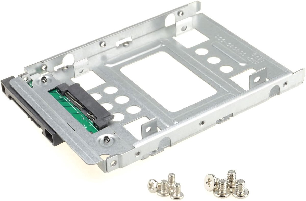 SSD naar 3,5" SATA adapter caddy voor HDD, herbruikbaar en plug-and-play