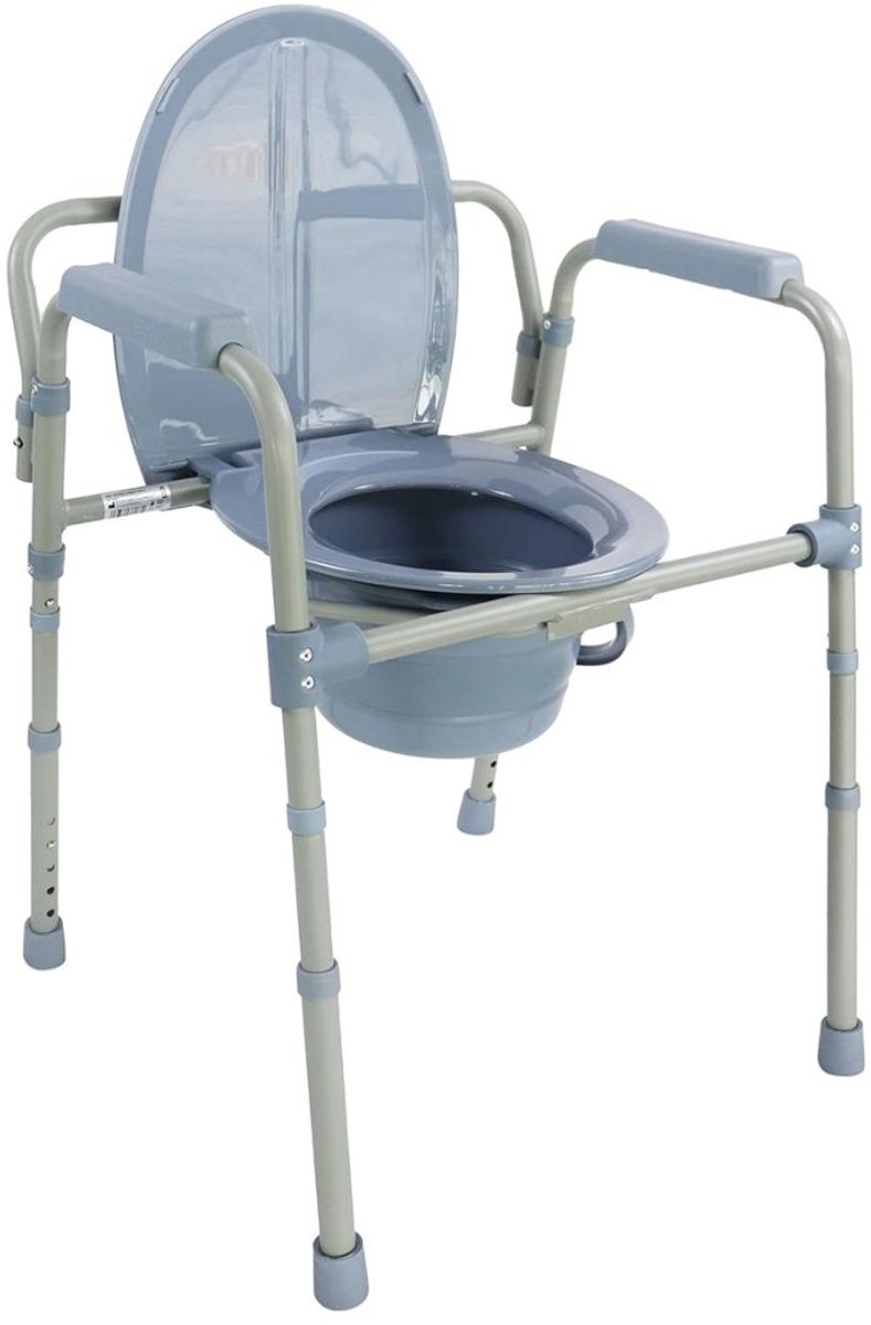 ApexArte® Toiletstoel Hoogte Verstelbaar - Postoel
