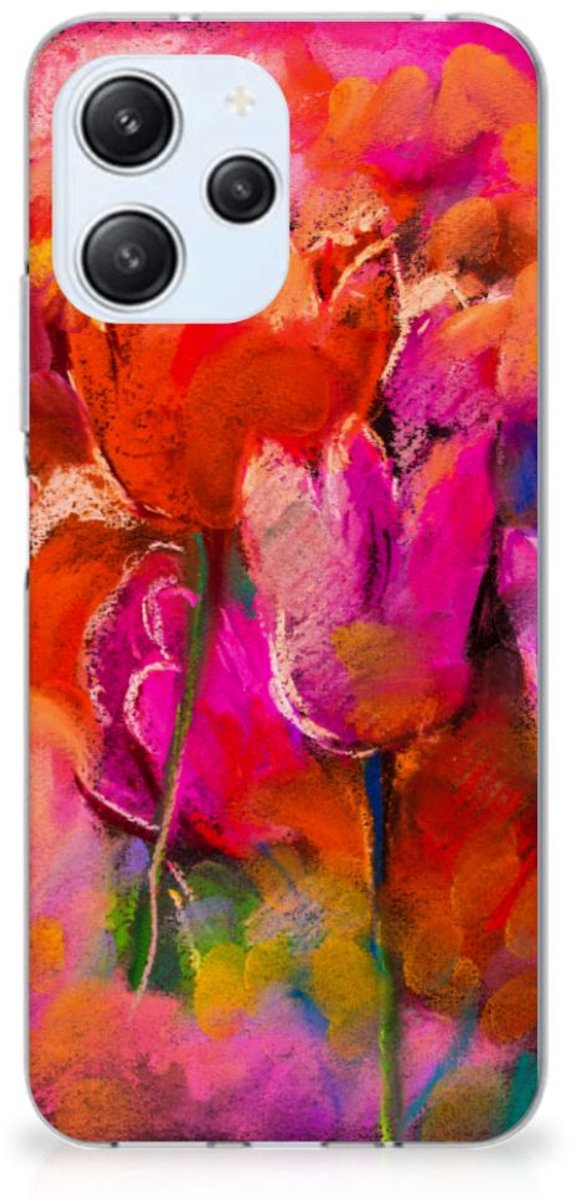 Hoesje maken Xiaomi Redmi 12 4G Tulips