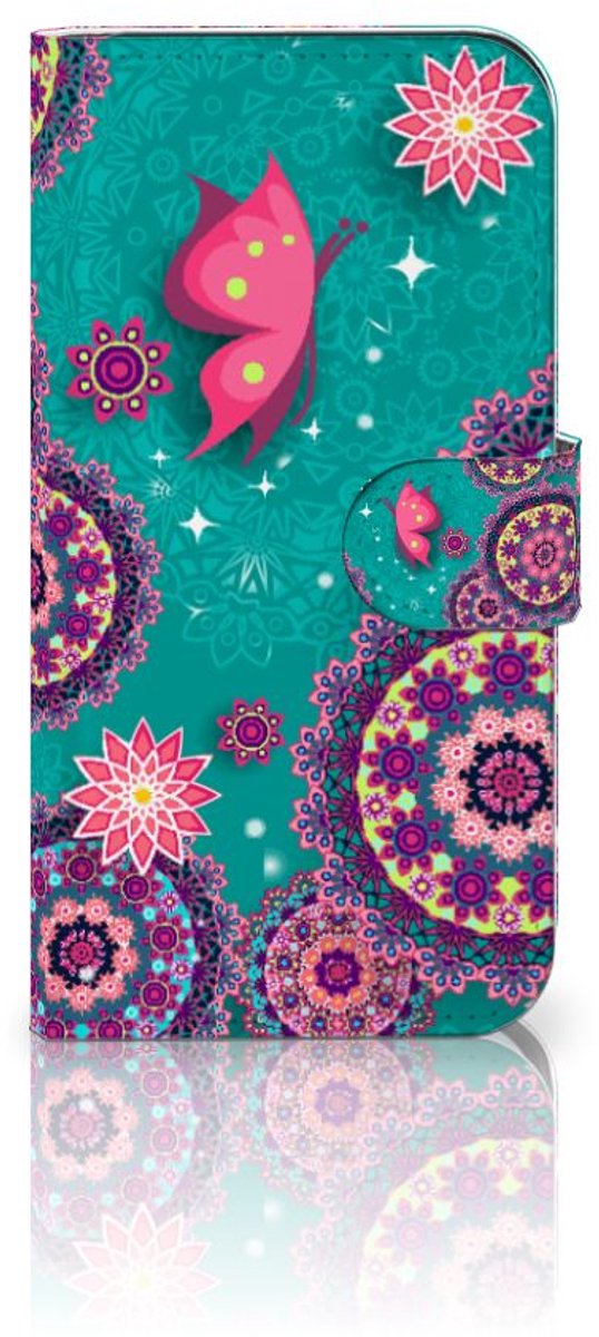 Samsung Galaxy S25 Hoesje Cirkels en Vlinders