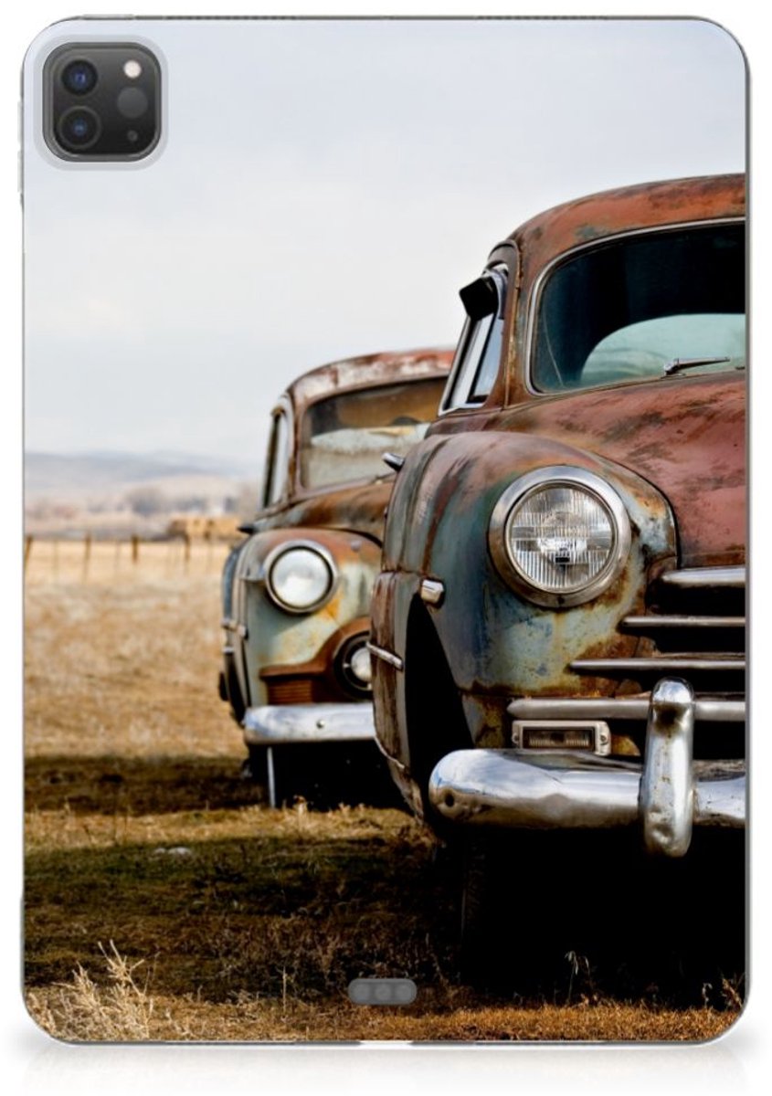 iPad Pro 11 (2024) Tablet Backcover met foto Vintage Auto