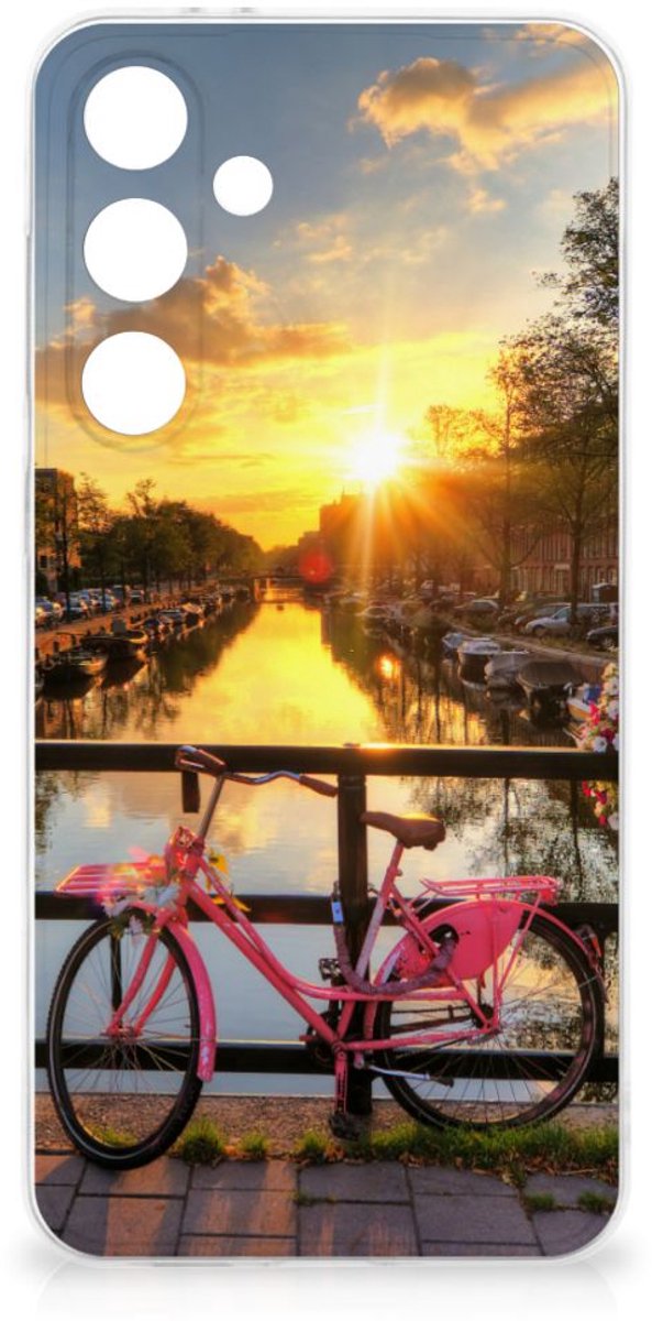 Samsung Galaxy S24 FE Siliconen Back Cover Amsterdamse Grachten