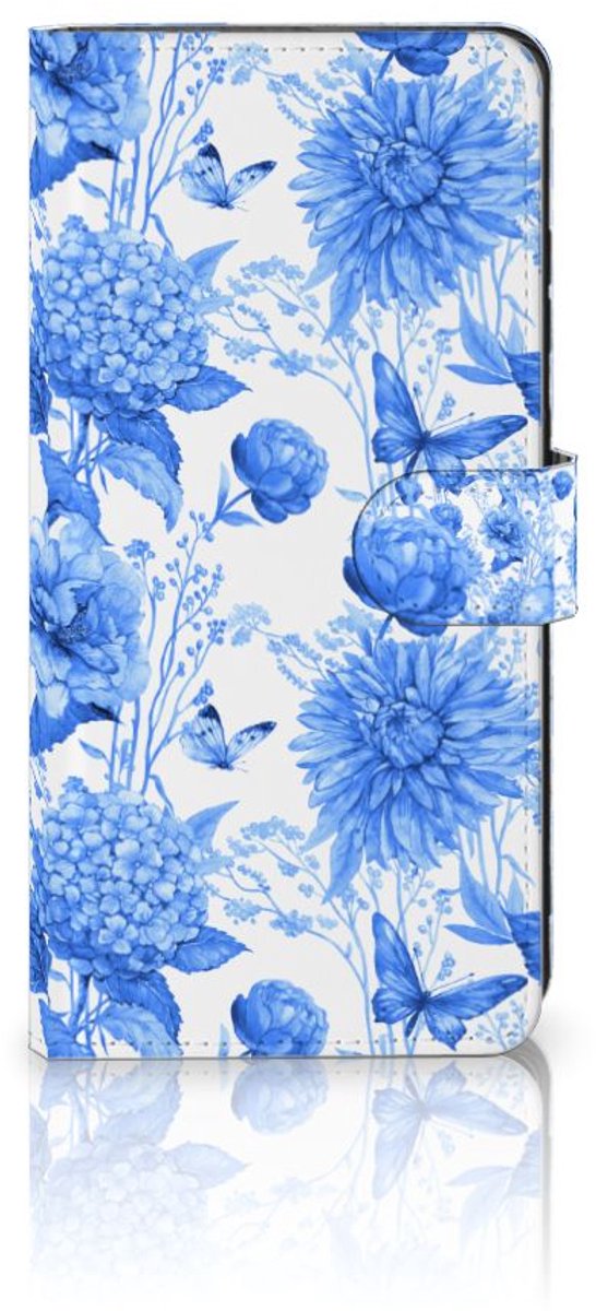 Hoesje voor Samsung Galaxy S25 Ultra Flowers Blue