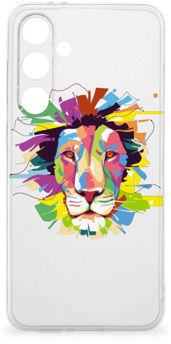 Samsung Galaxy S24 FE Telefoonhoesje met Naam Lion Color