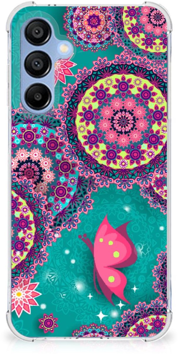 Samsung Galaxy A16 Back Cover Cirkels en Vlinders