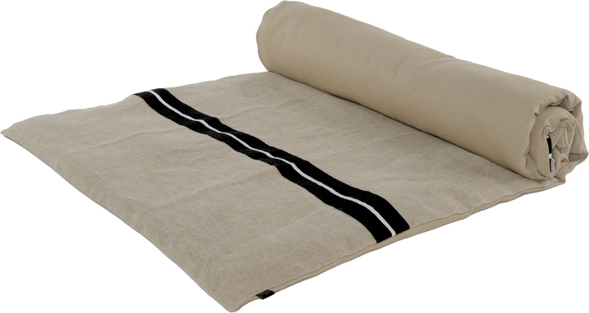 Skagen linnen sprei naturel - 85x200 cm