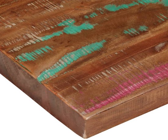 vidaXL Tafelblad rechthoekig 90x60x2,5 cm massief mangohout
