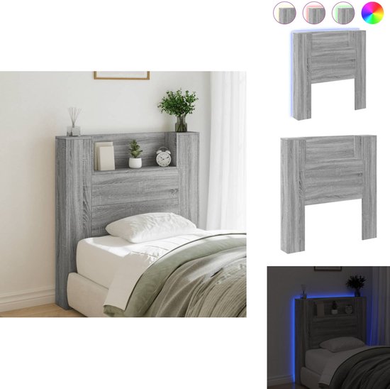 Hoofdbordkast 120x18,5x102,5 cm zwart | -nl Hoofdbordkast 120x18,5x102,5 cm zwart | -nl