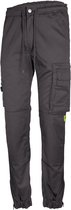 Pantalon de travail TMG KULT WORKER pour homme, Grijs - Design ergonomique - Ceinture élastiquée - Plusieurs poches