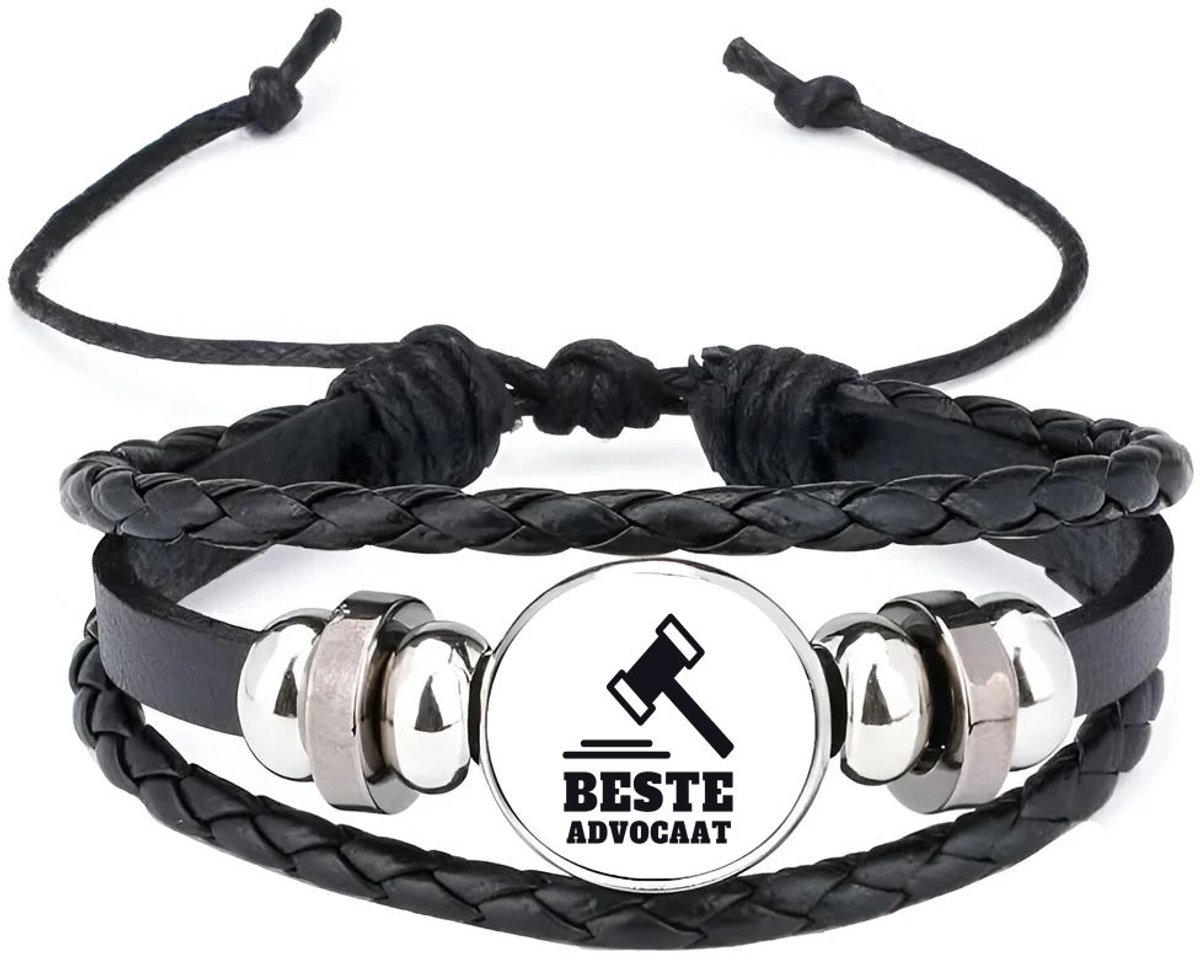Akyol - beste advocaat armband zwart - Beste advocaat - collega - cadeau