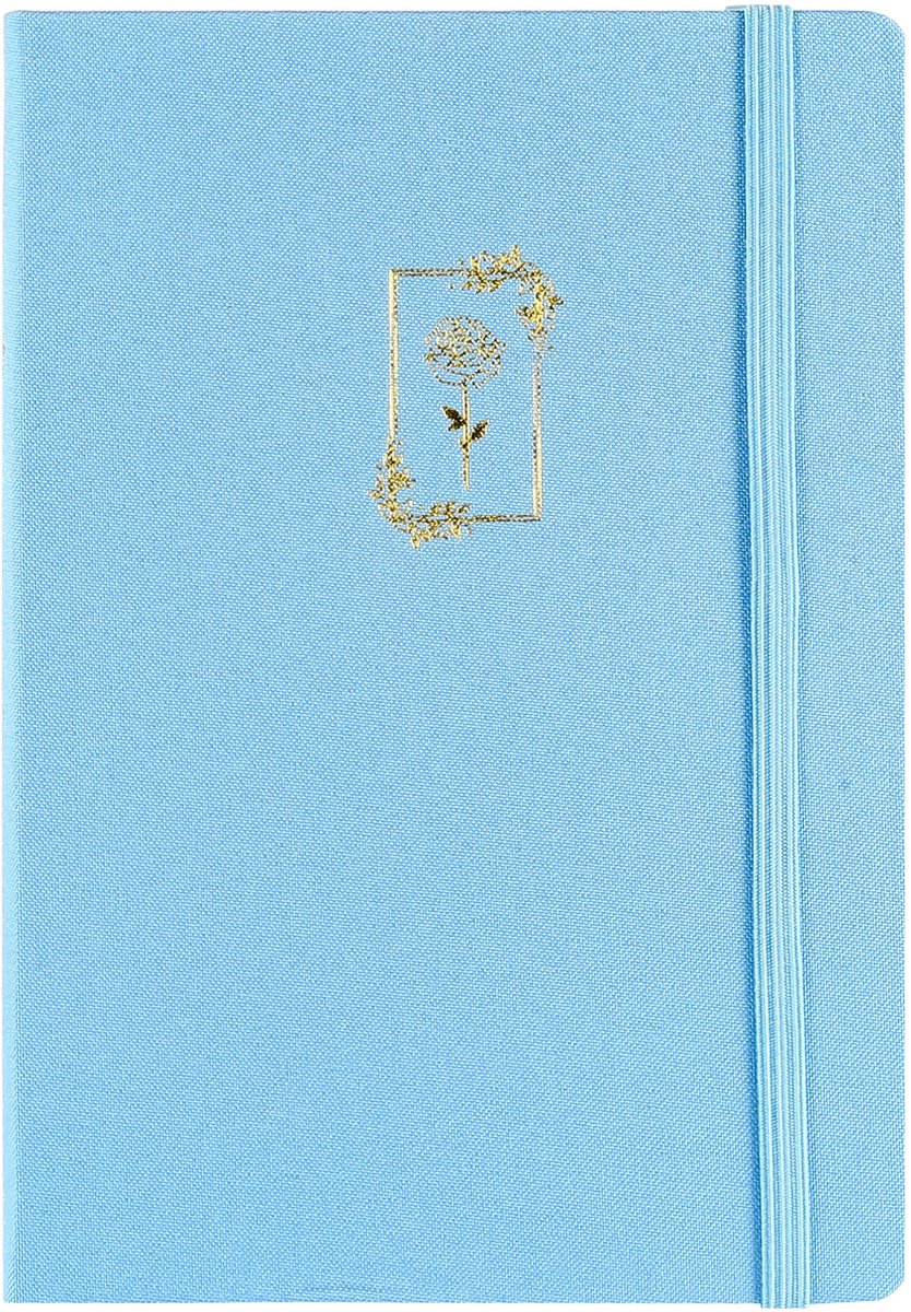 Victoria's Journals Bullet Journal - Notitieboek A5 - 160 gsm - Luxe Hardcover Notebook Dotted - Hemelsblauw