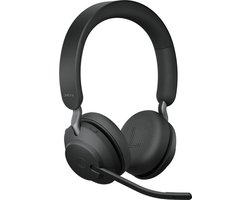 Jabra Evolve2 65 UC Stereo - Bluetooth Headset - op oor - USB-A - Zwart