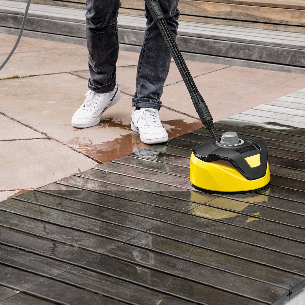 Kärcher K 5 Premium Power Control Flex Home Hogedrukreiniger - 145 bar - 500 l/u - 40 m²/u - Terrasreiniger T 5 - Slanghaspel - Geschikt voor oa. auto - terras - fietsen - motoren - tuinset en gebieden rondom huis – foto 6