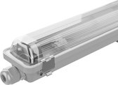 Ledvion - LED TL Armatuur - 120CM - RVS Clips - IP65 - Koppelbaar - Excl. LED Buis