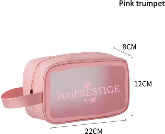 iamPrestige Voordeelpack Travel box ToGo Roos Shampoo, Facewash, BodyWash, Parfum