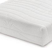 EasyBedden® Pocketvering matras - 500 veren - 7 zones - 80x210 - 20 cm dik - Ergonomisch - Gemiddeld - Matras eenpersoons - Ademende Matras - Koudschuim matras geveerd