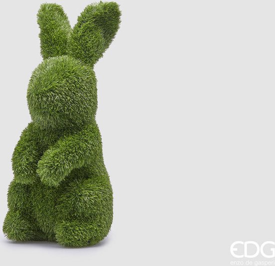 Lapin décoratif EDG Enzo De Gasperi en gazon artificiel H70 Pasen
