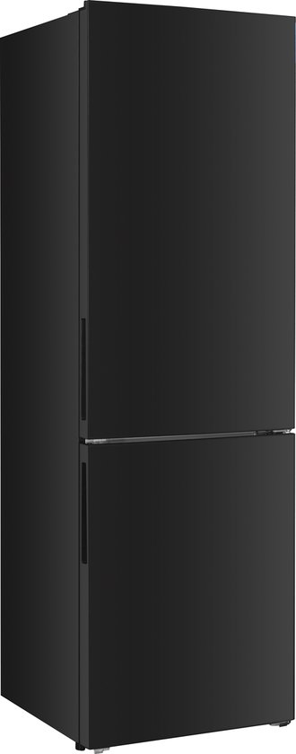 Exquisit KGC320-90-E-041EB - Koel-vriescombinatie - 5 Jaar Garantie - Zwart - 4* Vriesgedeelte - 315 liter