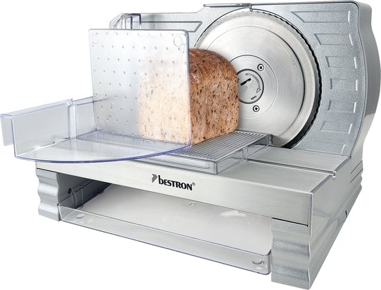 Bestron Broodsnijmachine - Zilver